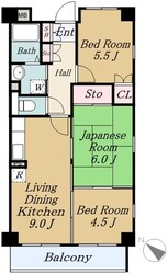 サルタール上鷺宮の物件間取画像